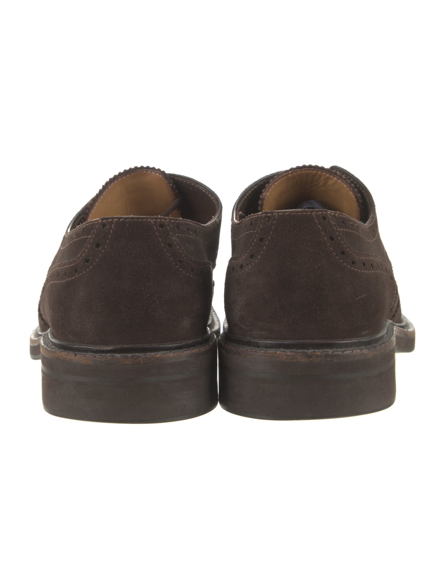 Louis Vuitton Suede Brogues